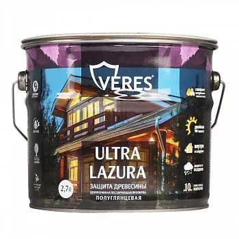 ВЕРЕС УЛЬТРА ЛАЗУРА №29 КАЛУЖНИЦА  2,7 Л (1/4) "VERES" VU-32