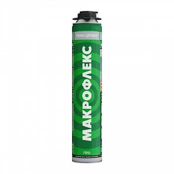 ПЕНА-ЦЕМЕНТ МОНТАЖНАЯ "МАКРОФЛЕКС" ПРОФИ 850 МЛ (1/12) АРХИВ