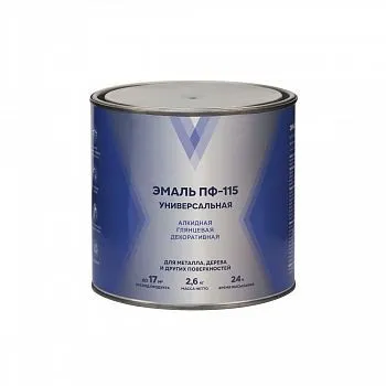 ЭМАЛЬ ПФ-115 "V" ХАКИ 2,6 КГ (1/6)