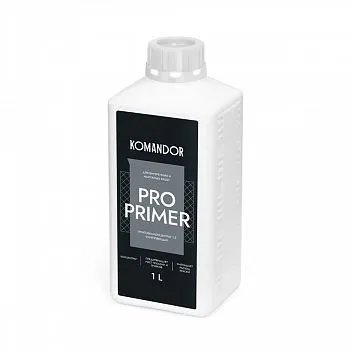 ГРУНТОВКА-КОНЦЕНТРАТ "PRO PRIMER" УНИВЕРС. 1 Л (1/6) "KOMANDOR"
