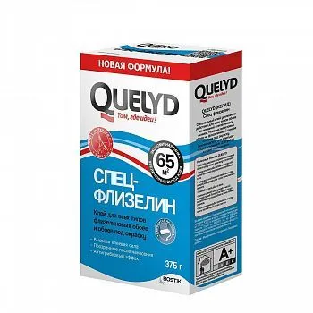 КЛЕЙ "QUELYD" ФЛИЗЕЛИНОВЫЙ 375 Г (12) РОССИЯ