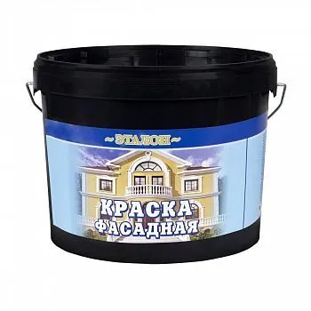 КРАСКА АКРИЛ. ФАСАДНАЯ 15 КГ (1/44) "ЭТАЛОН"