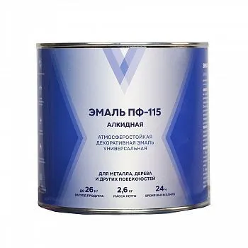 ЭМАЛЬ ПФ-115 "V" ЗЕЛЕНАЯ 2,6 КГ (1/6)