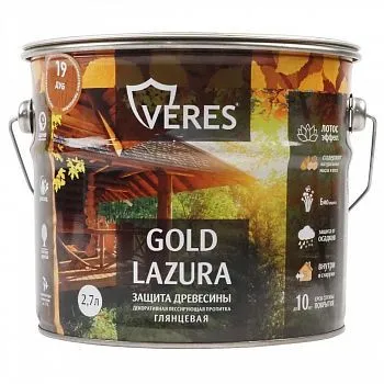 ВЕРЕС GOLD №19 ДУБ  2,7 Л (1/4) "VERES" VG-26