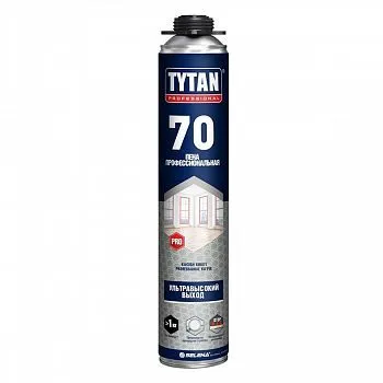 ПЕНА МОНТАЖНАЯ "TYTAN PROFESSIONAL 70" ПРОФИ 870 МЛ (12/672) ТУРЦИЯ