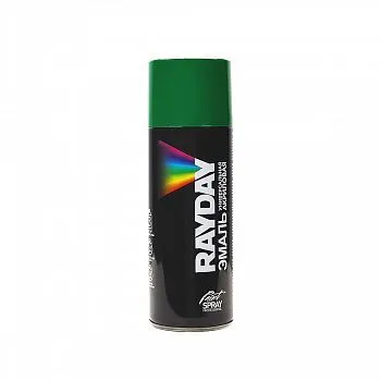 КРАСКА АЭРОЗОЛЬ АКРИЛ. RAL 6029 ЗЕЛЕНАЯ 520 МЛ (1/12) "RAYDAY" RD-062