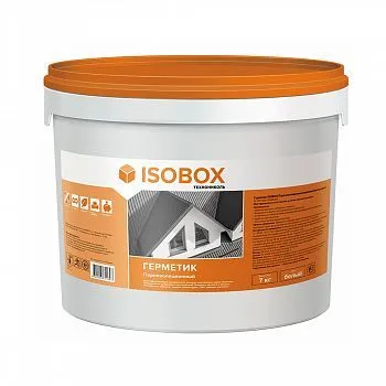 ГЕРМЕТИК АКРИЛОВЫЙ ПАРОПРОНИЦАЕМЫЙ "ISOBOX" (ВНУТРЕННИЙ Б) 7 КГ "ТЕХНОНИКОЛЬ" (1)