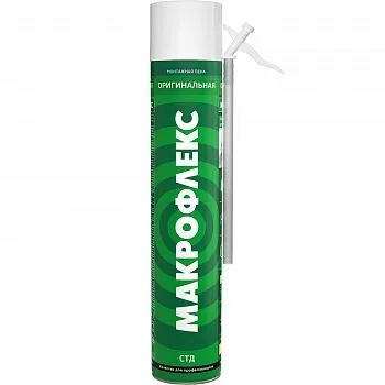 ПЕНА МОНТАЖНАЯ "МАКРОФЛЕКС" ОРИГИНАЛЬНАЯ 750 МЛ (1/12)