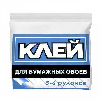 КЛЕЙ ОБОЙНЫЙ ФЛИЗЕЛИНОВЫЙ 150 Г (30) ПАКЕТ