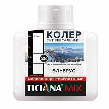 КОЛЕР УНИВЕРСАЛЬНЫЙ №28 ЭЛЬБРУС 80 МЛ (12) "TICIANA"