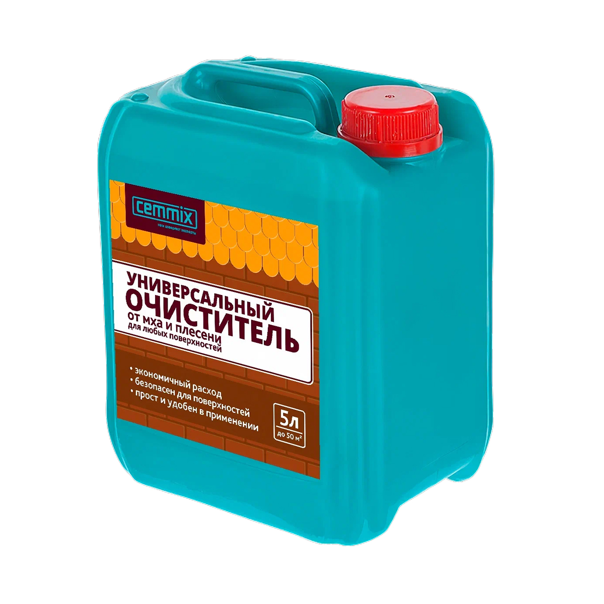 ОЧИСТИТЕЛЬ ОТ МХА И ПЛЕСЕНИ УНИВЕРС. "UNIVERSAL CLEANER" 5 Л (1) "CEMMIX"