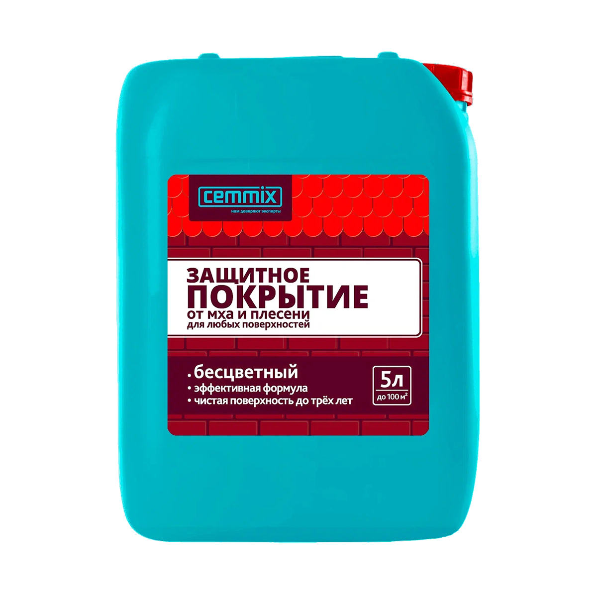 ЗАЩИТНОЕ ПОКРЫТИЕ ОТ МХА И ПЛЕСЕНИ "UNIVERSAL CLEANER" 5 Л (1) "CEMMIX"