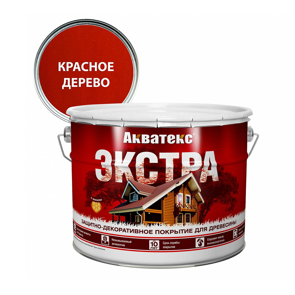 АКВАТЕКС-ЭКСТРА КРАСНОЕ ДЕРЕВО 9 Л (1) "РОГНЕДА"