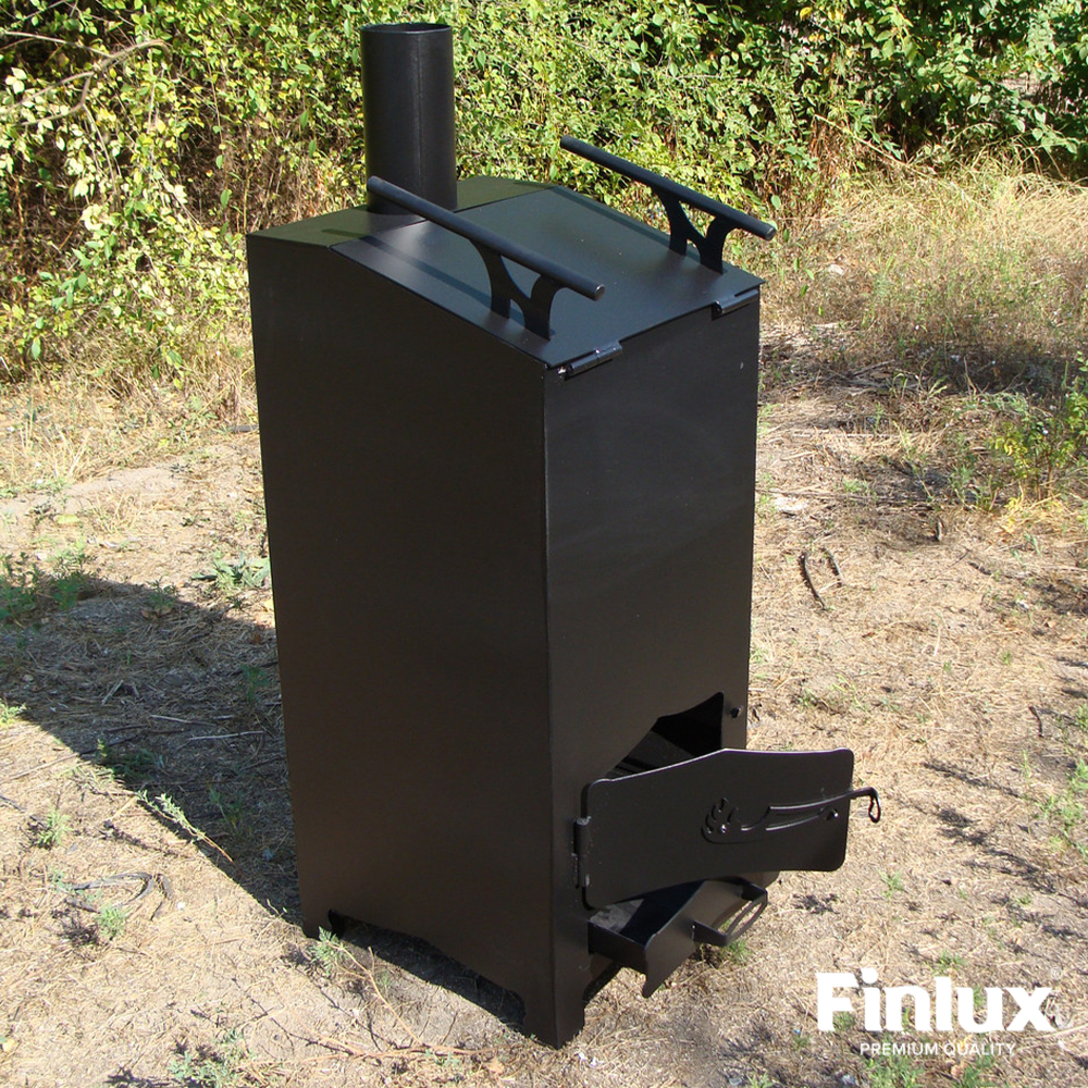 TermoStop Термостойкая эмаль без дымления Finlux F-1200 (Ral 1018, 0,5 кг, 400С)