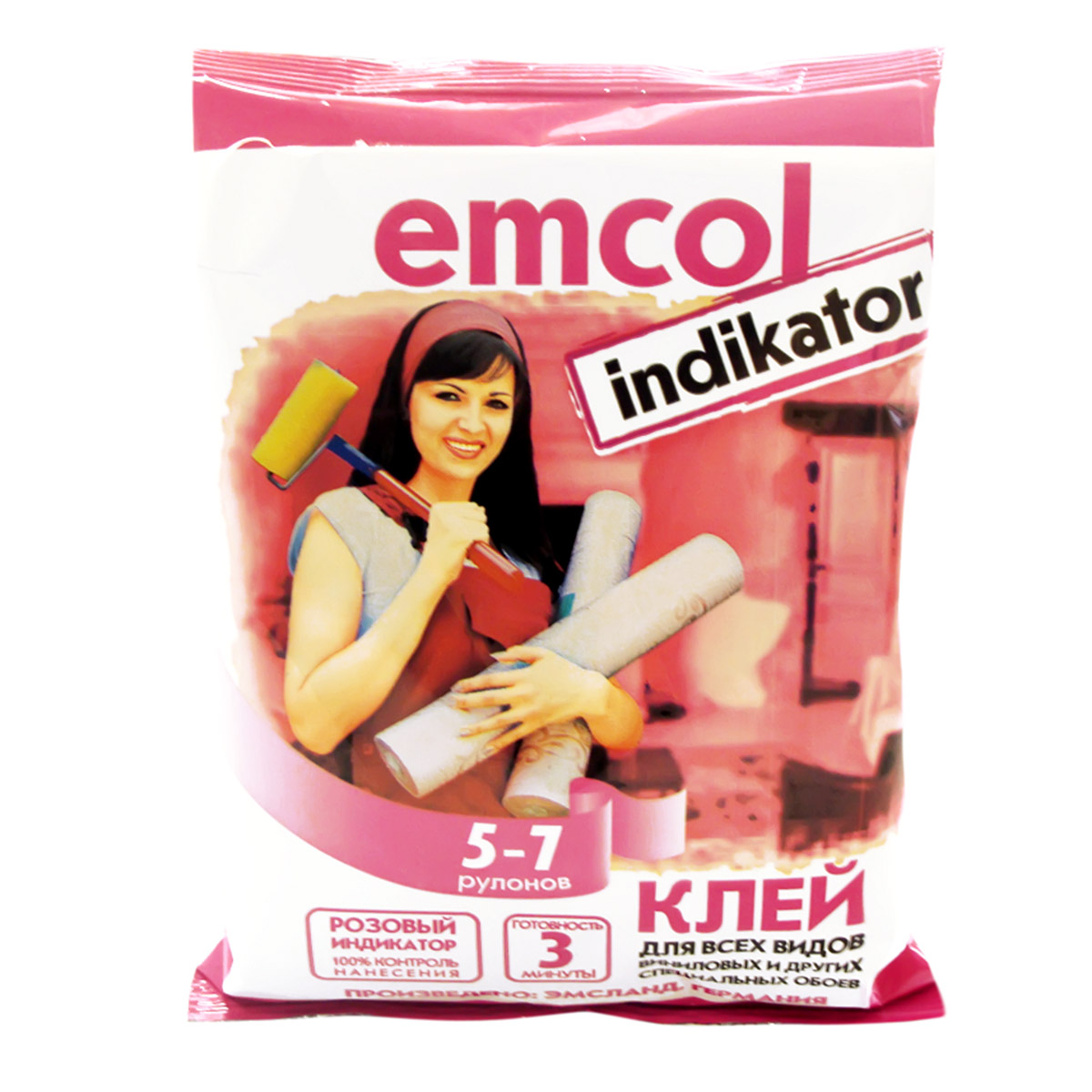 КЛЕЙ ОБОЙНЫЙ "EMCOL" ИНДИКАТОР 200 Г (24)