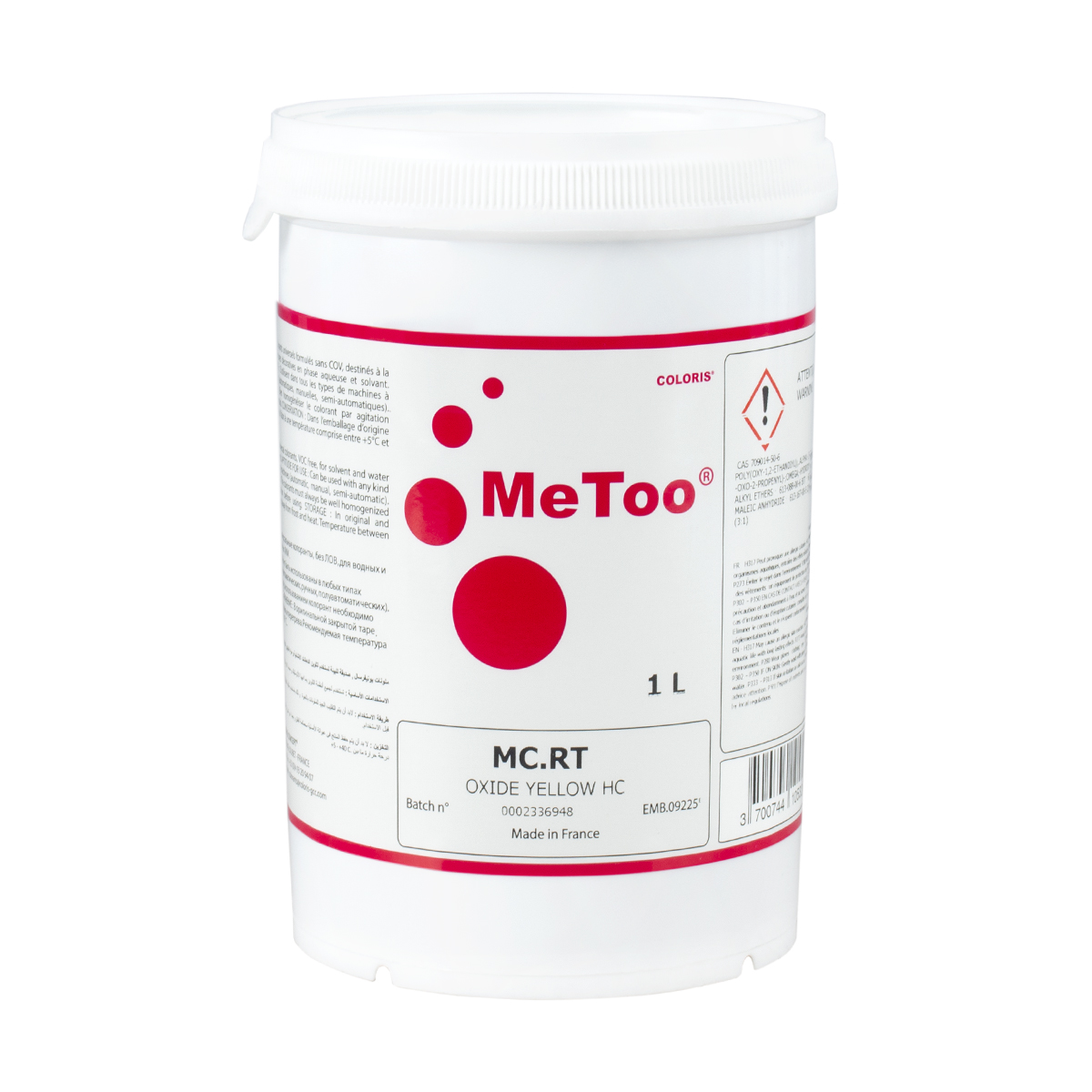 КОЛОРАНТ MC  RT (YELLOW OXIDE) 1 Л "РОГНЕДА"