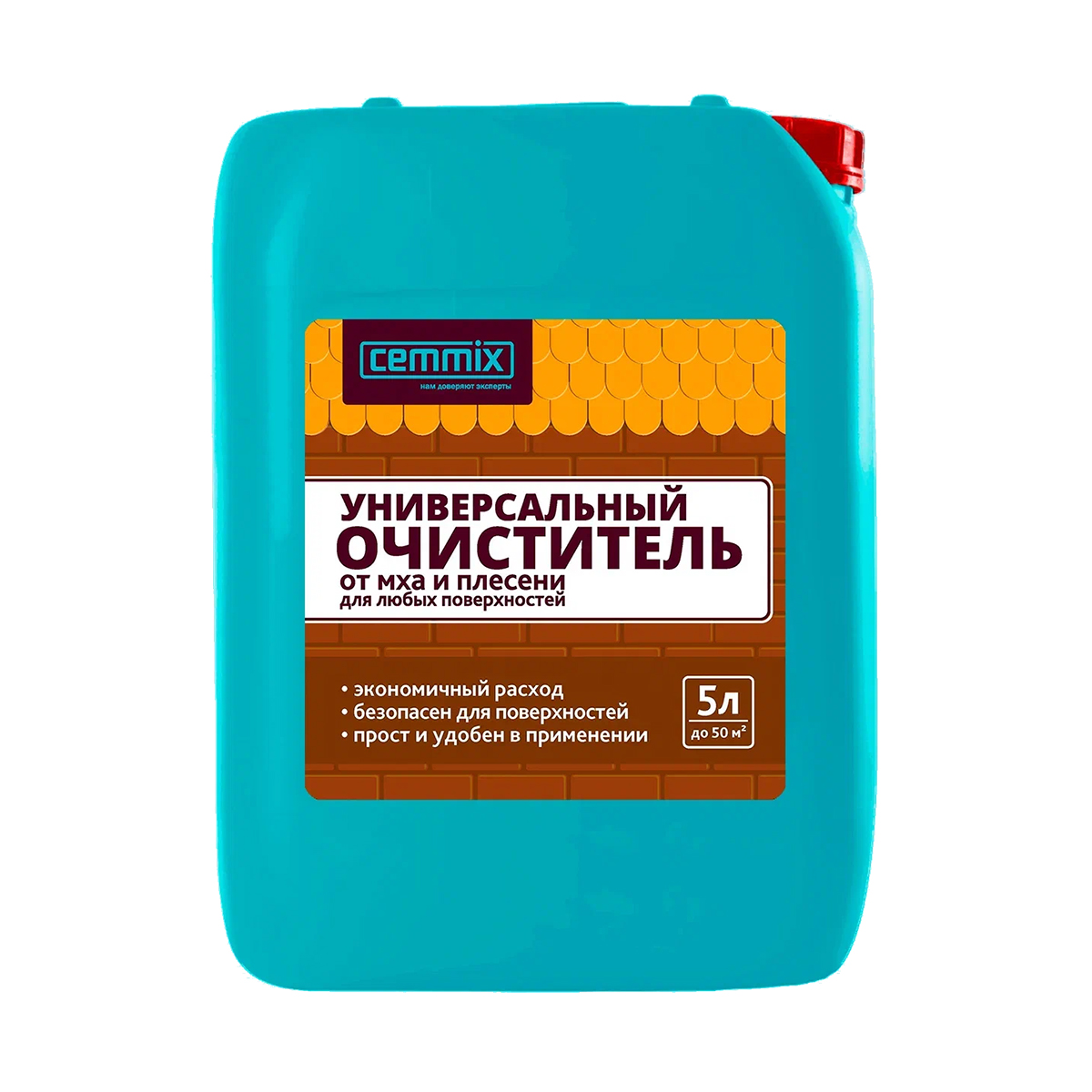 ОЧИСТИТЕЛЬ ОТ МХА И ПЛЕСЕНИ УНИВЕРС. "UNIVERSAL CLEANER" 5 Л (1) "CEMMIX"