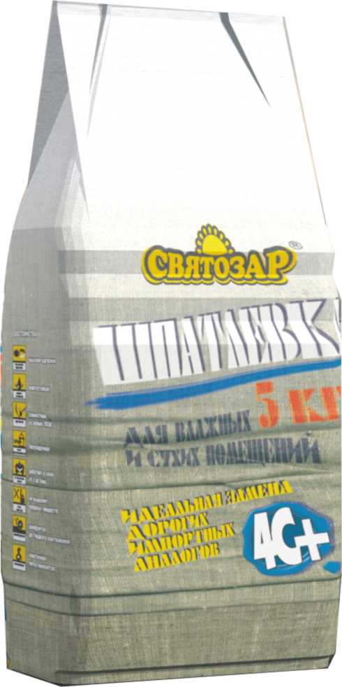 Святозар "4С+" Шпатлевка-штукатурка