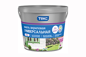 ЭМАЛЬ  АКРИЛОВАЯ УНИВЕРСАЛЬНАЯ "ПРОФИ" ГЛЯНЦ. БАЗА A 2,7 Л (1) ТЕКС