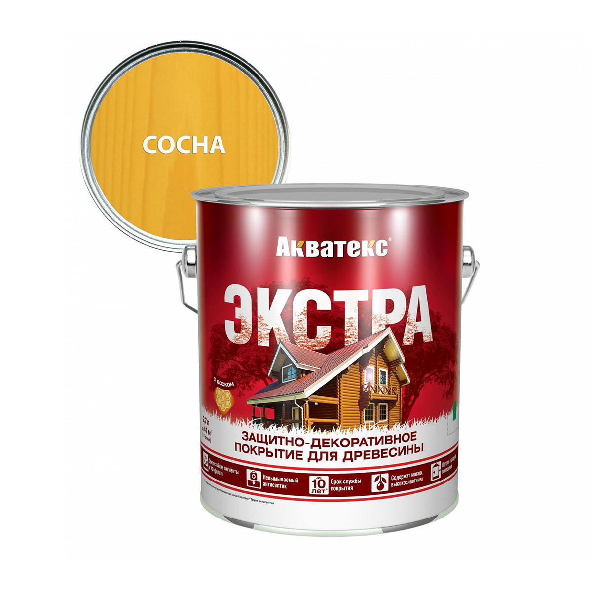 АКВАТЕКС-ЭКСТРА СОСНА 2,7 Л (1/4) "РОГНЕДА"