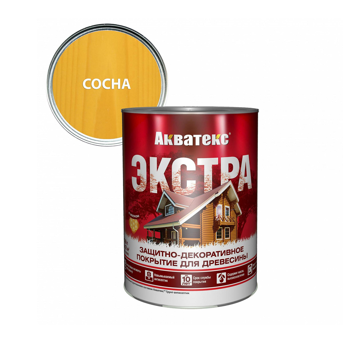 АКВАТЕКС-ЭКСТРА СОСНА 0,8 Л (1/6) "РОГНЕДА"