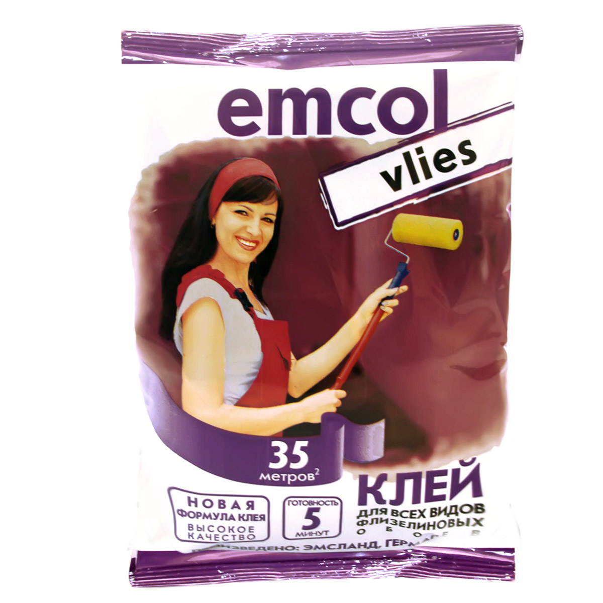 КЛЕЙ ОБОЙНЫЙ "EMCOL" ФЛИЗЕЛИН 250 Г (24)
