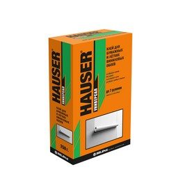 КЛЕЙ ДЛЯ БУМАЖНЫХ ОБОЕВ 250 Г (12) "HAUSER"