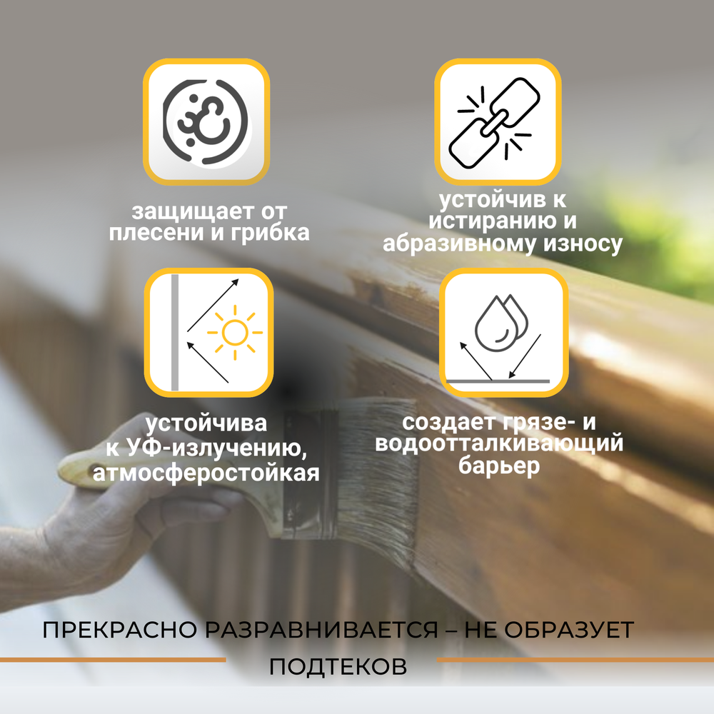 Древолак PROFI «3 в 1» (износостойкий глянцевый лак «3 в 1» для дерева)