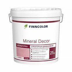 ШТУКАТУРКА "MINERAL DECOR"  KTA  "ШУБА" 1,5 ММ  25 КГ (1) "FINNCOLOR"