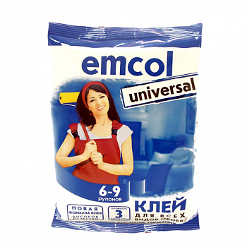 КЛЕЙ ОБОЙНЫЙ "EMCOL" УНИВЕРСАЛ 200 Г (24)