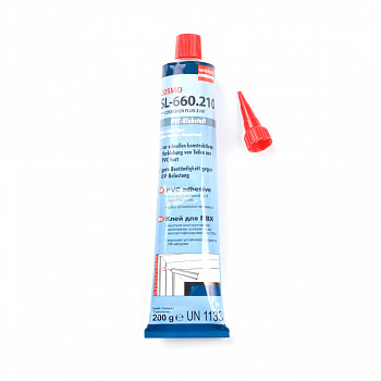 КЛЕЙ ДЛЯ ПВХ "COSMO SL 660.210" (COSMOFEN PLUS HV) 200 Г ПРОЗРАЧНЫЙ (1/50)